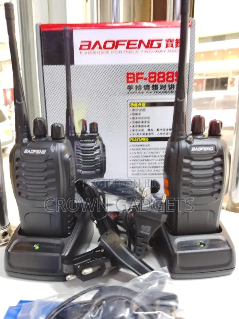 Portable Baofeng Bf-888s Walkie-Talkie for Outdoor Use