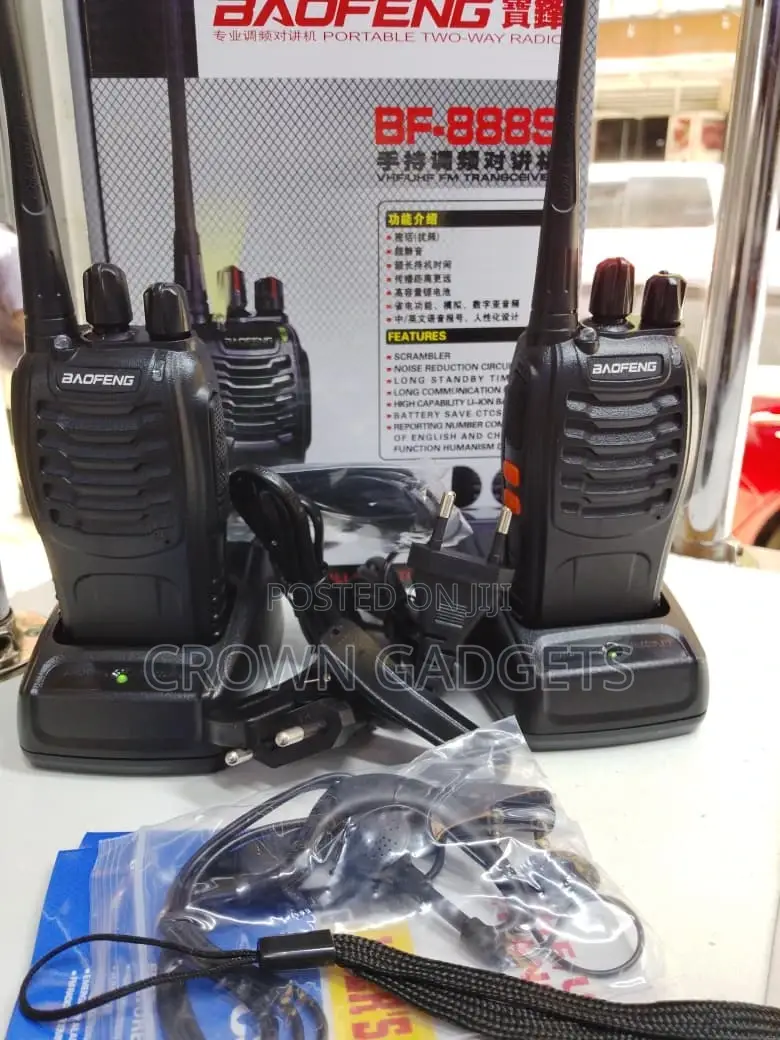 Baofeng Bf-888s Rechargeable Uhf Handheld Radio