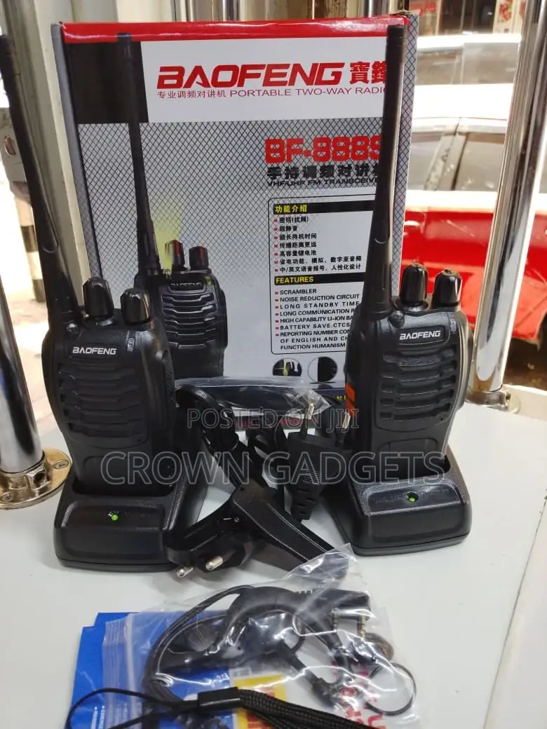 Baofeng Bf-888s Rechargeable Uhf Handheld Radio