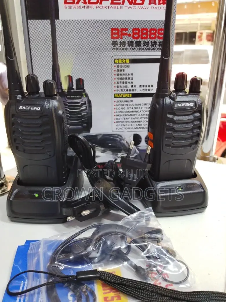 Baofeng Bf-888s Rechargeable Uhf Handheld Radio