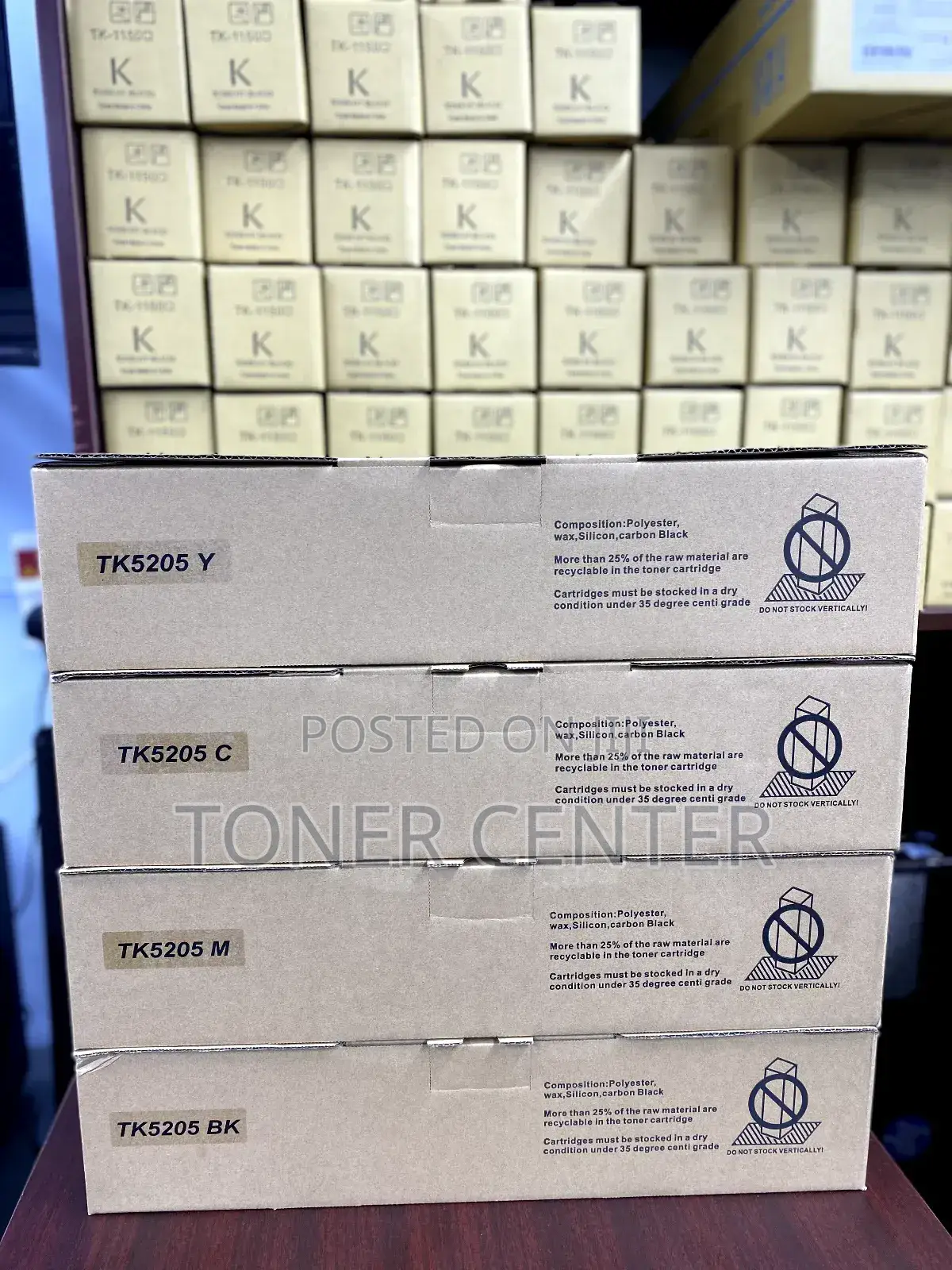 Taskalfa 356ci Toners Tk 5205 Yields Upto 12,000 Pages