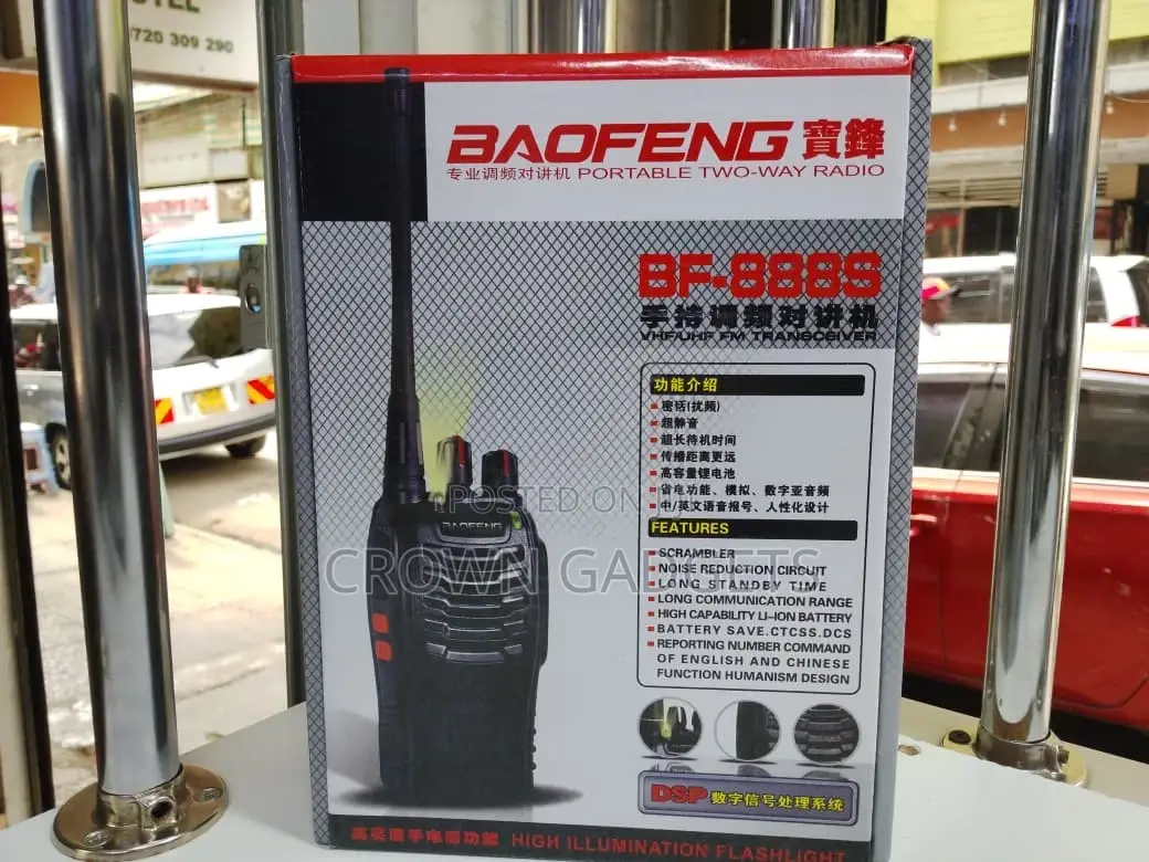Portable Bf-888s Radio With 1500mah Battery Flashlight