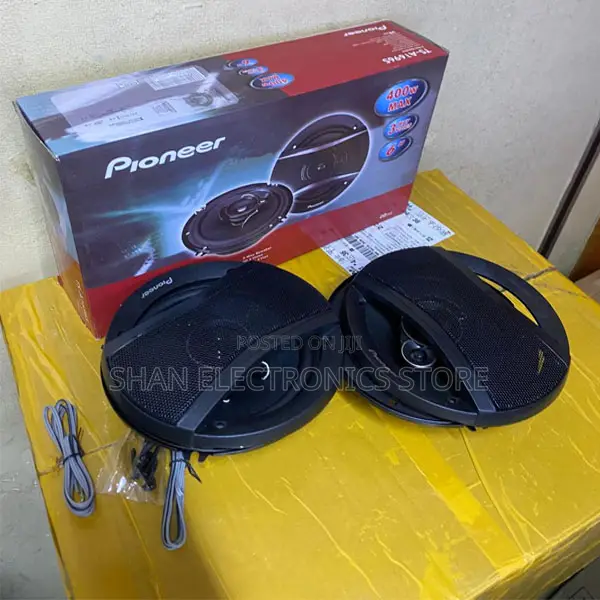 . Pioneer 6′′ Car Speakers With Deep Bass