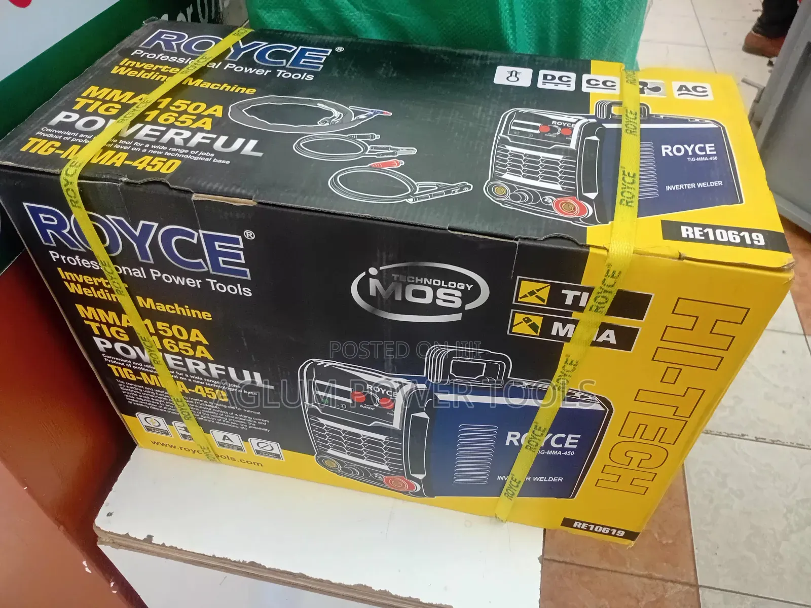 Tig 450a Royce Welding Machine Uses Gas