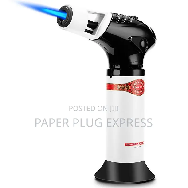 One Hand Ergonomic Torch Cigars Lighter