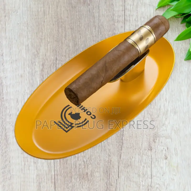 Portable Single-Slot Rest Cigars Ashtray