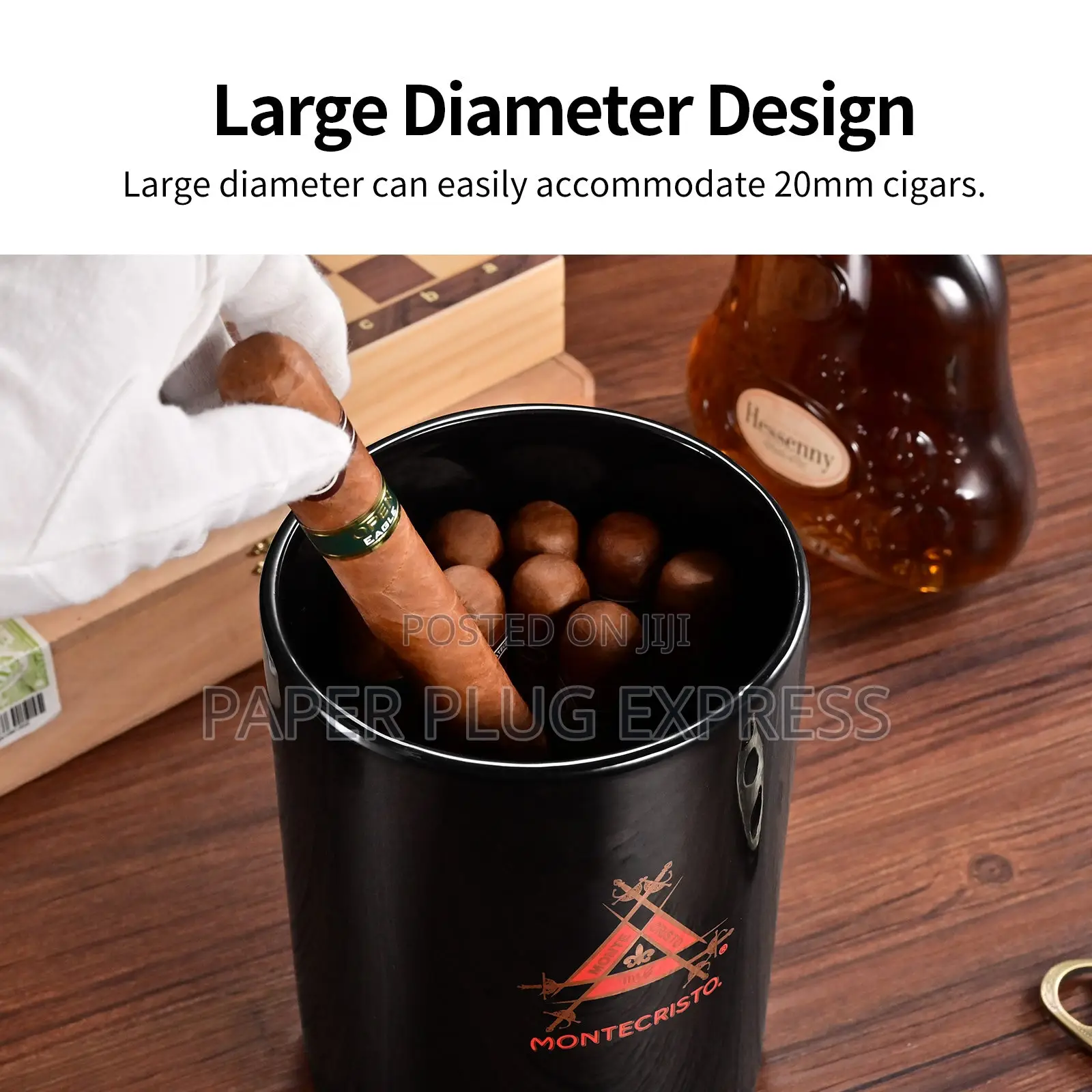 Montecristo Ceramic Storage Humidor Jar - 25 Cigars