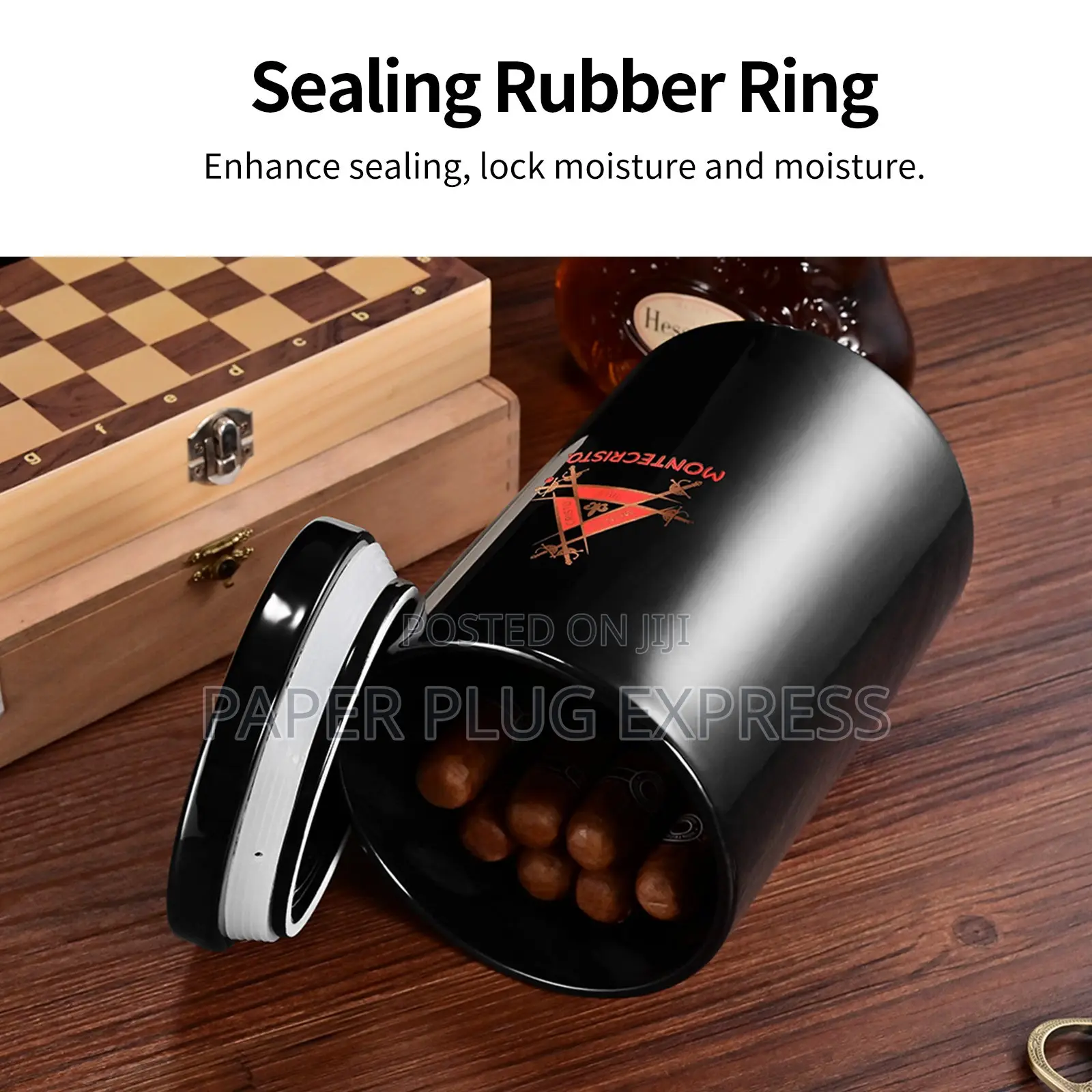 Montecristo Ceramic Storage Humidor Jar - 25 Cigars