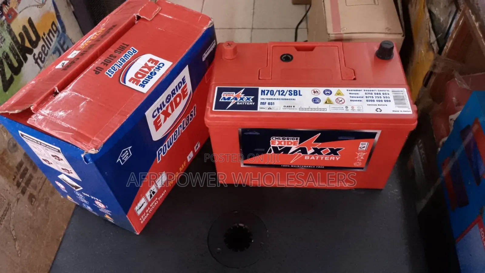 Chloride Exide Maxx N70 Car Battery Mf