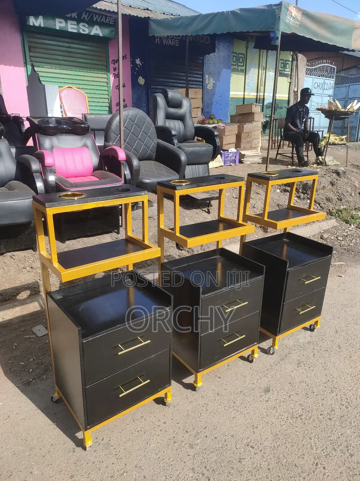 Moveable Salon Trolleys