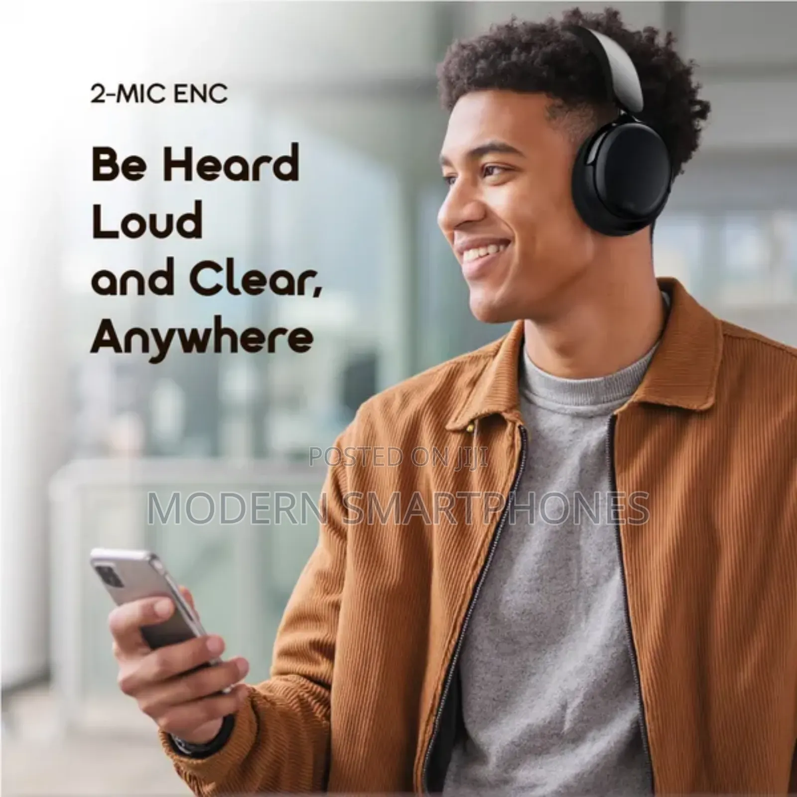 Oraimo Boompop N Wireless Hybrid Noise Cancelling Over-ear Headphones