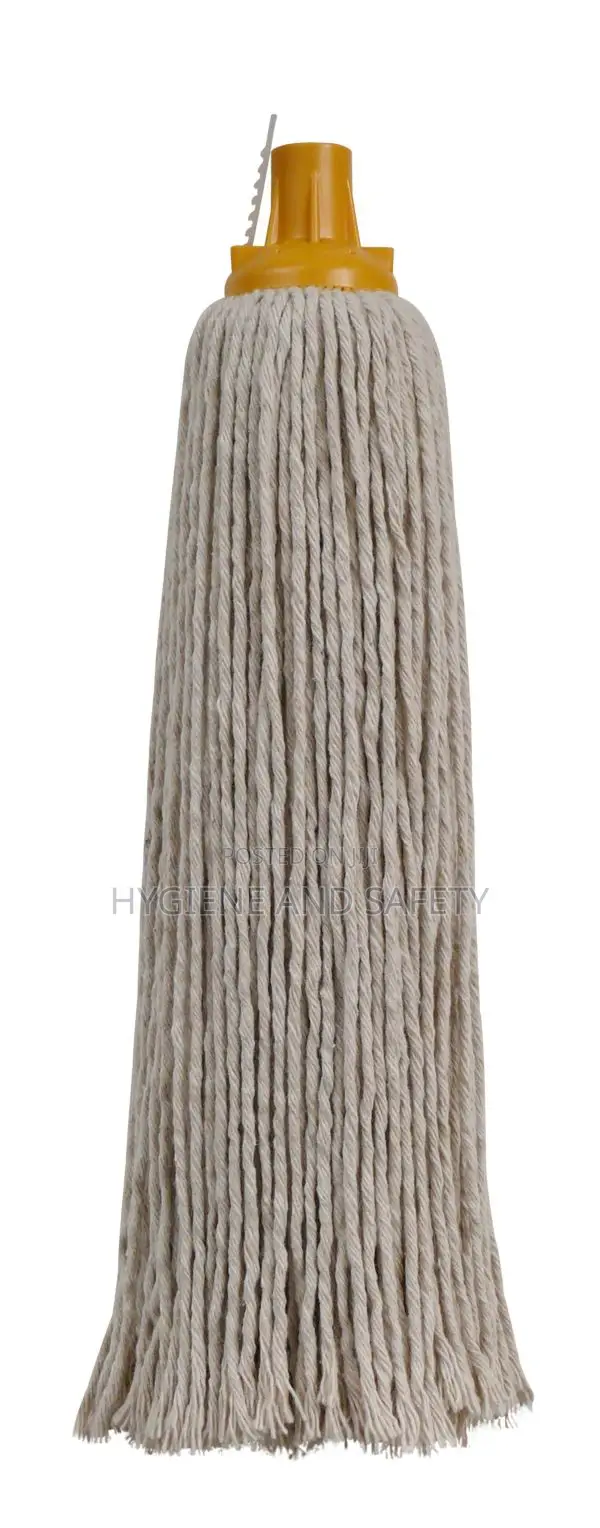 Yellow Round Mop Cotton (300gms)