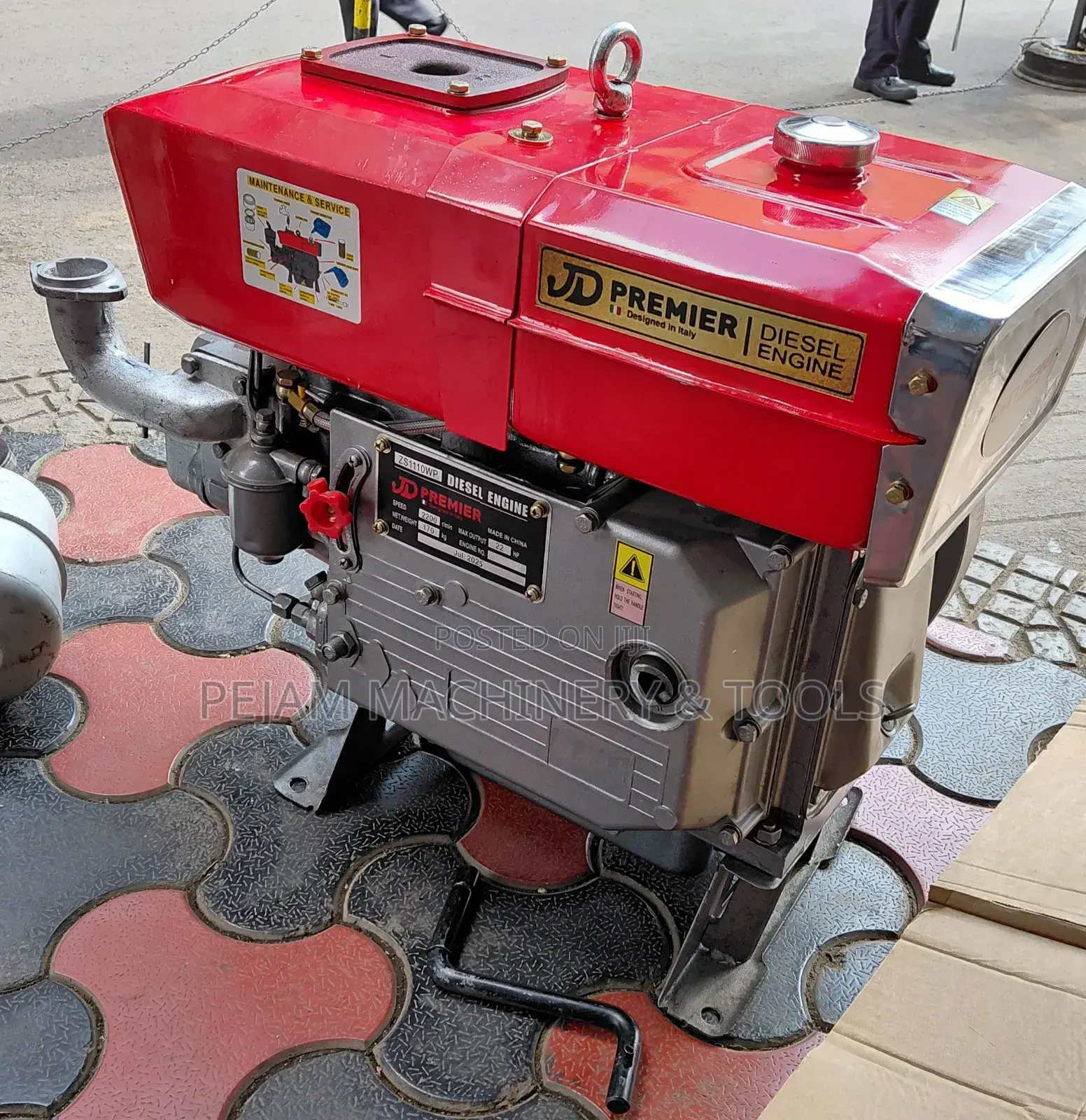 Jd 20hp Premier Diesel Engine Watercooled