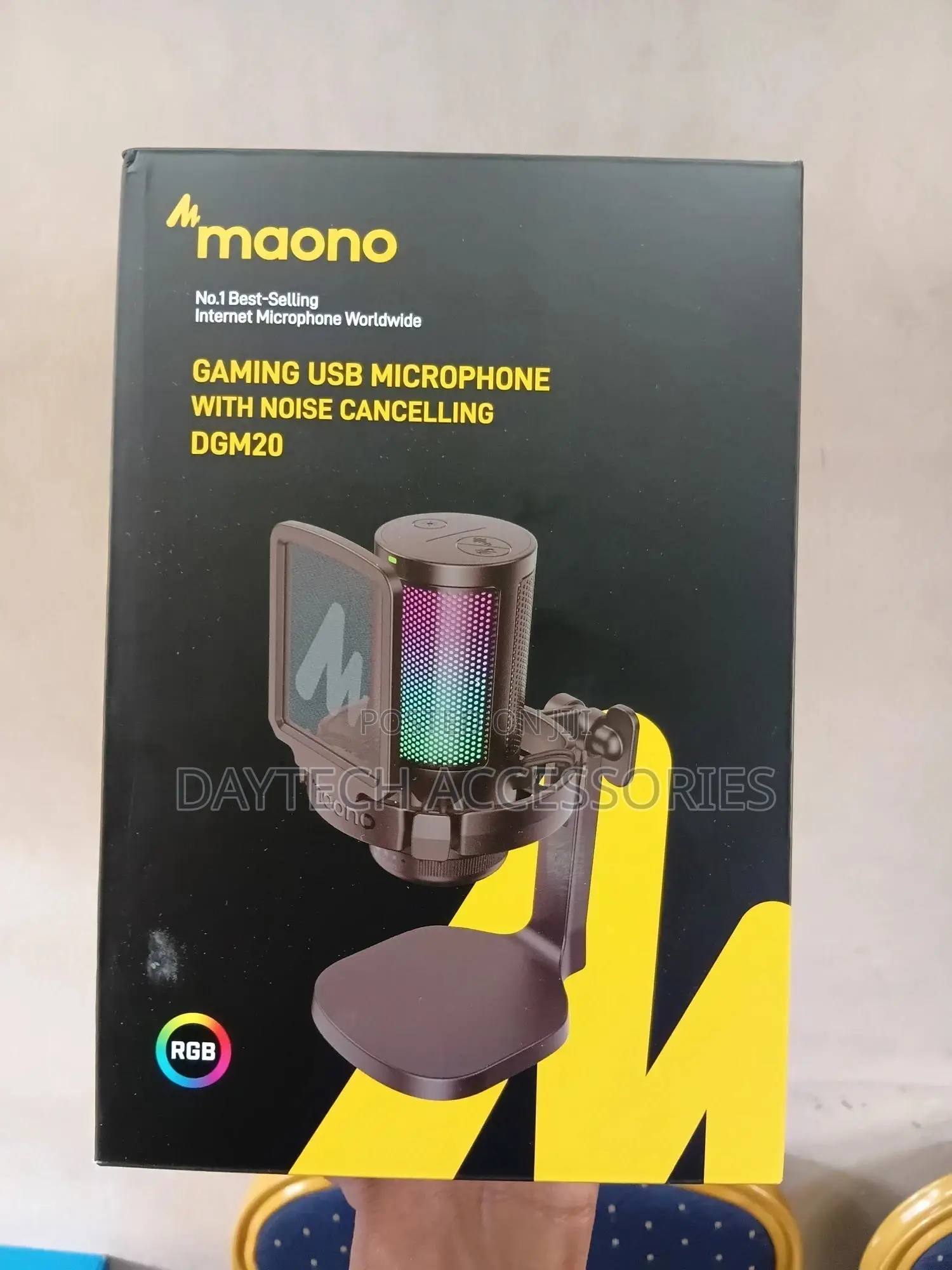Maono Dgm20 Gamerwave Condenser Usb Gaming RGB Microphone