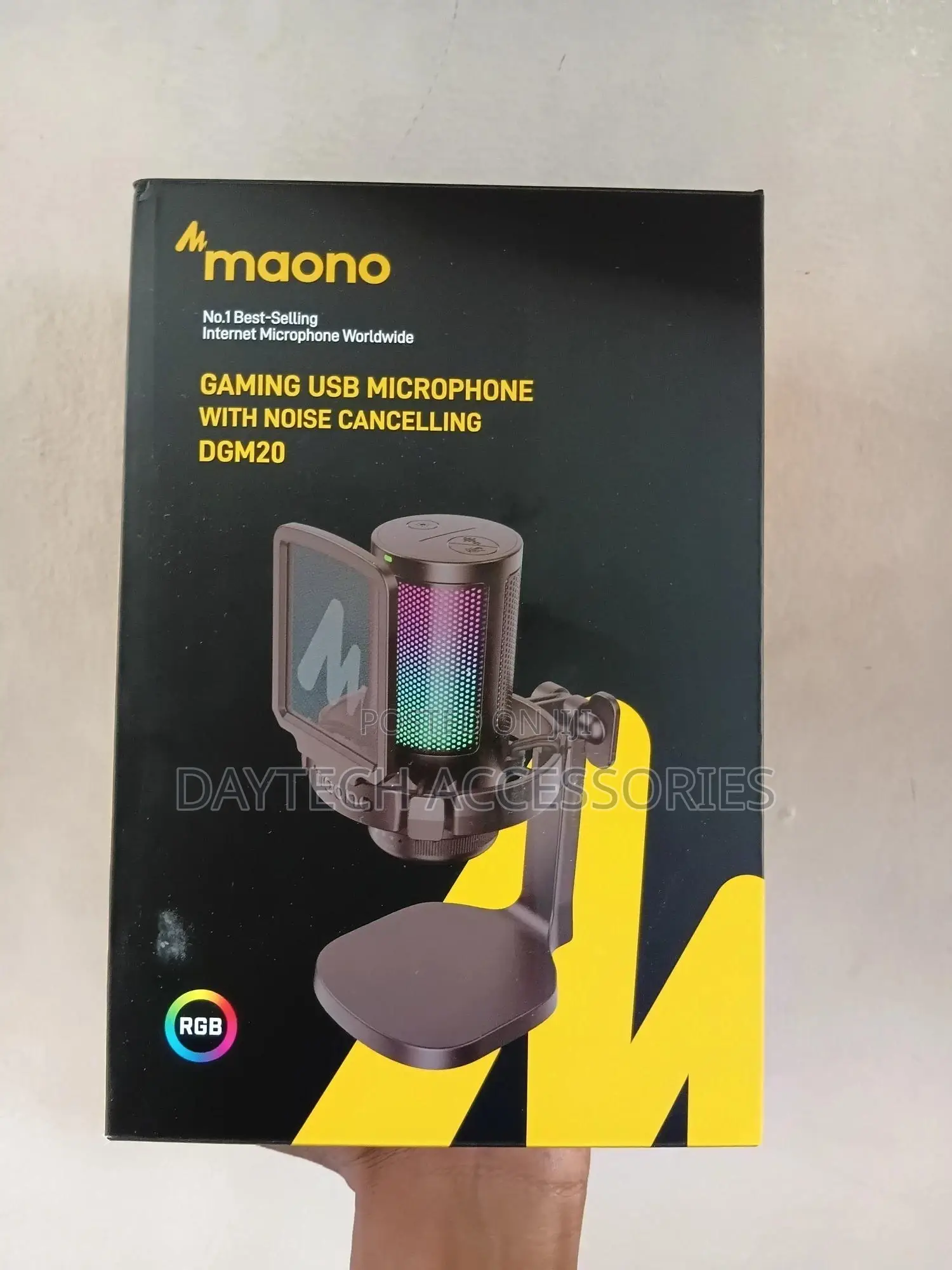 Maono Dgm20 Gamerwave Condenser Usb Gaming RGB Microphone