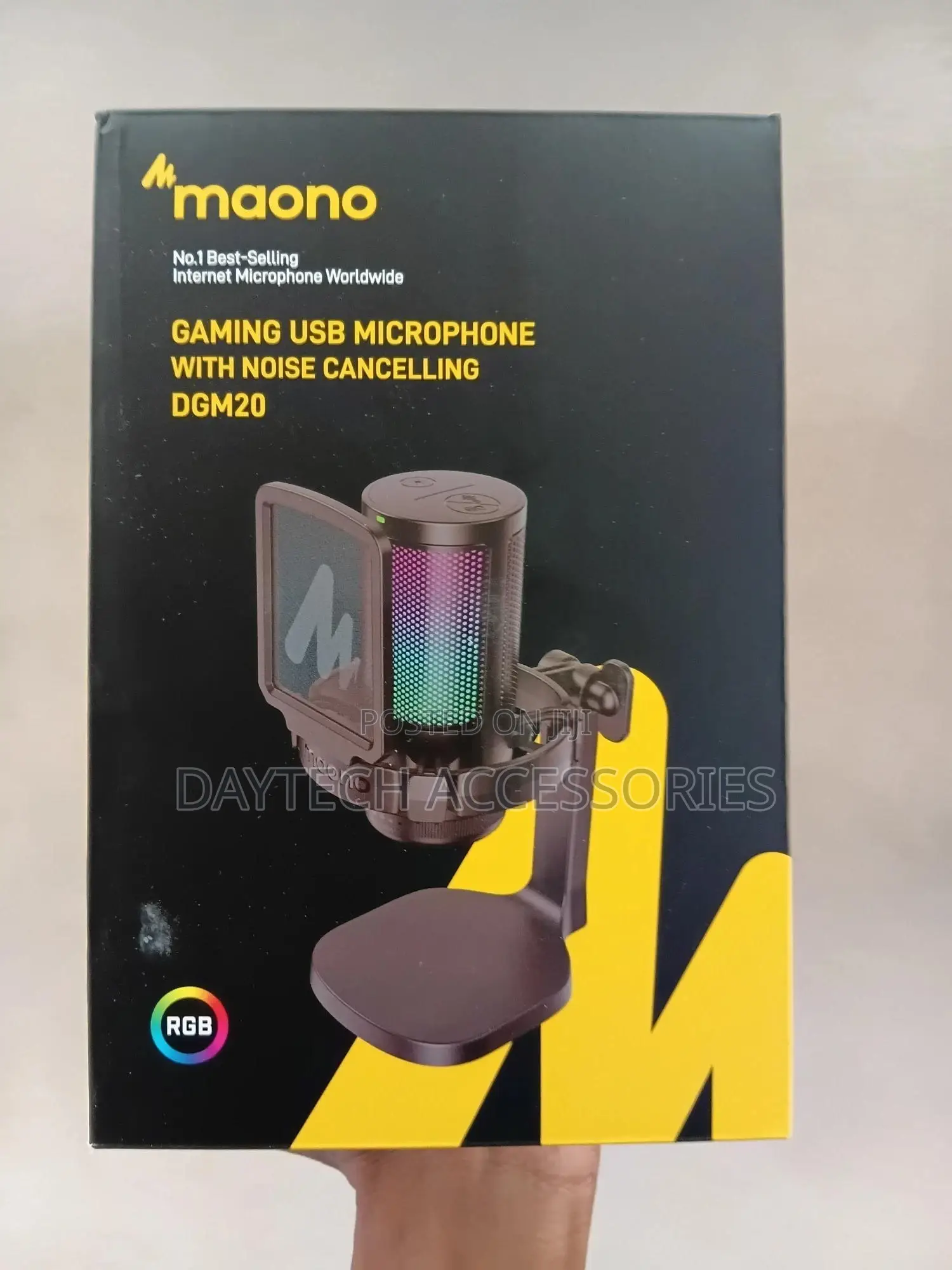 Maono Dgm20 Gamerwave Condenser Usb Gaming RGB Microphone