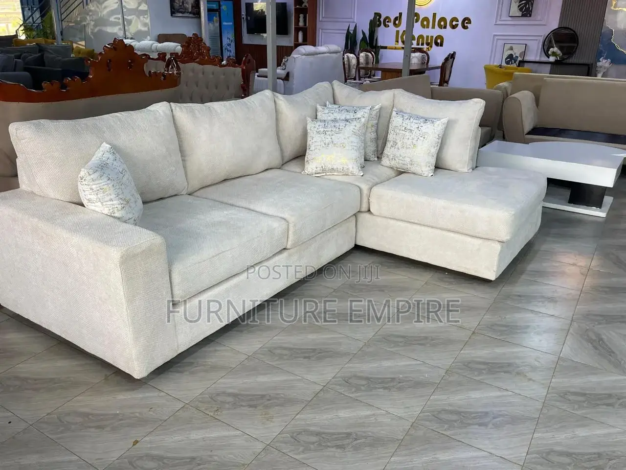 Framed Classy 6 Seater L Sofa