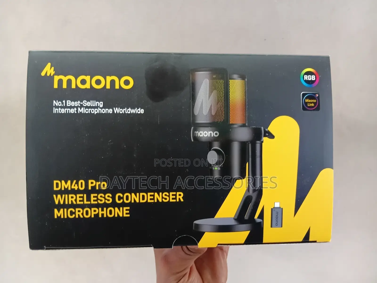 Maono Dm40 Pro Wireless Condenser Microphone