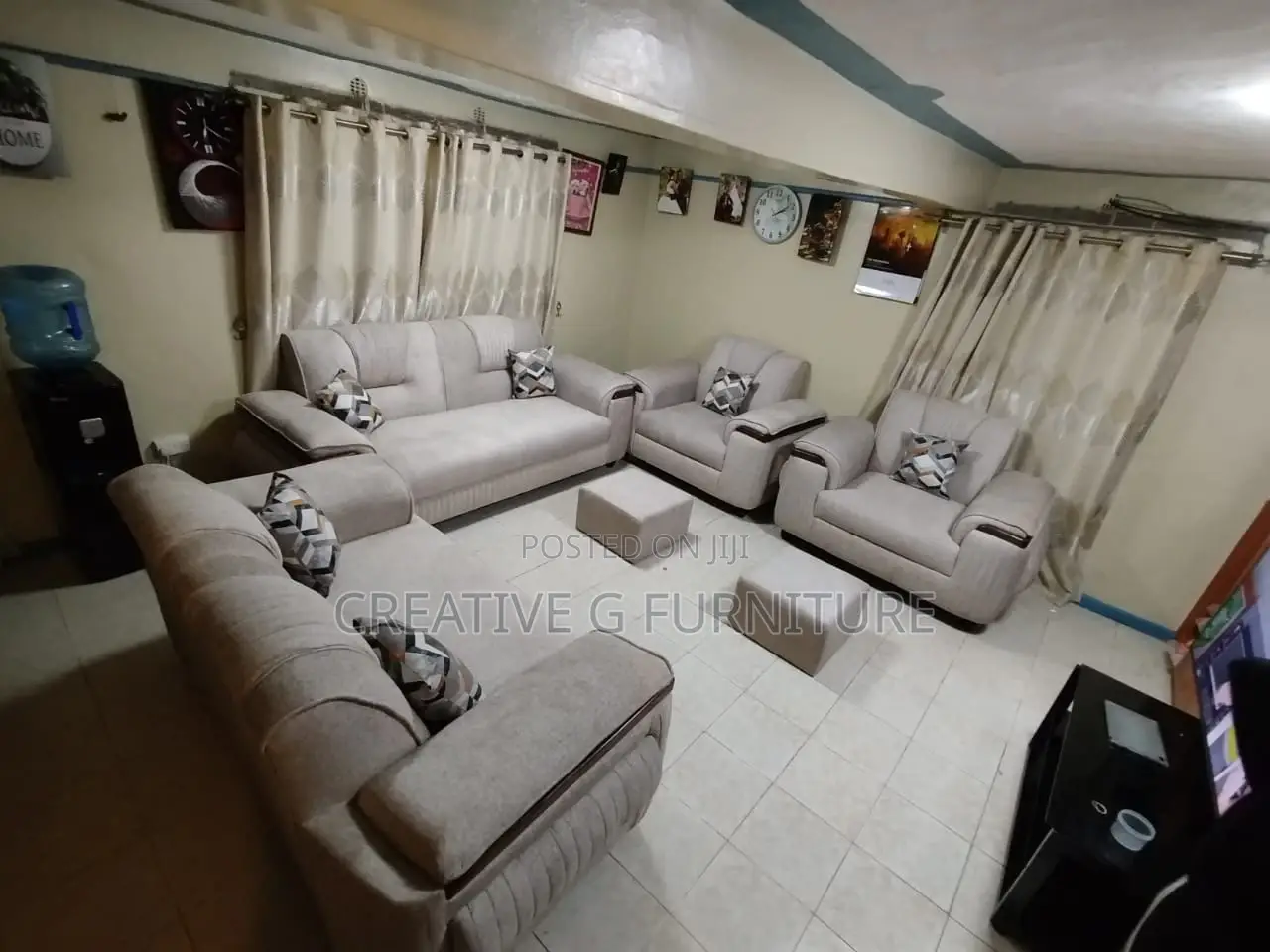 Family Size Sofa Set