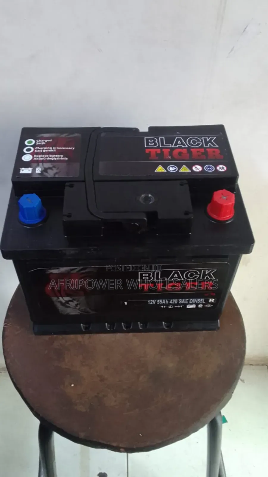 Black Tiger Din 55 Car Battery Mf