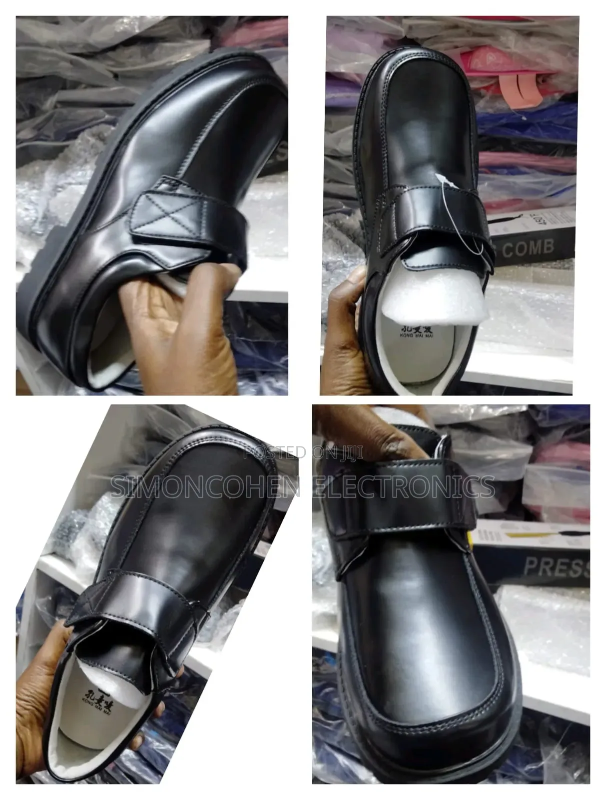 Boys High Quality Leather School Shoes