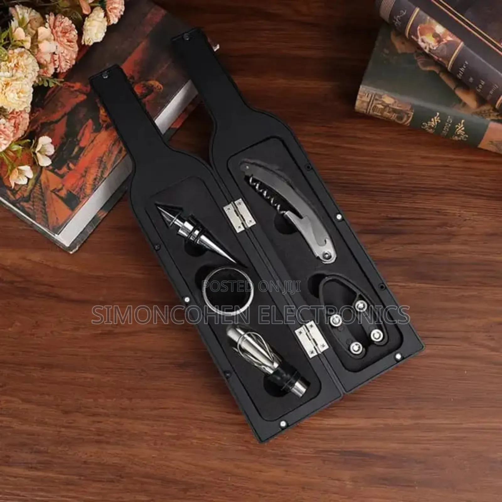 5pcs Bottle Shaped Wine Opener Gift Wine Bottle Corkscrew Set