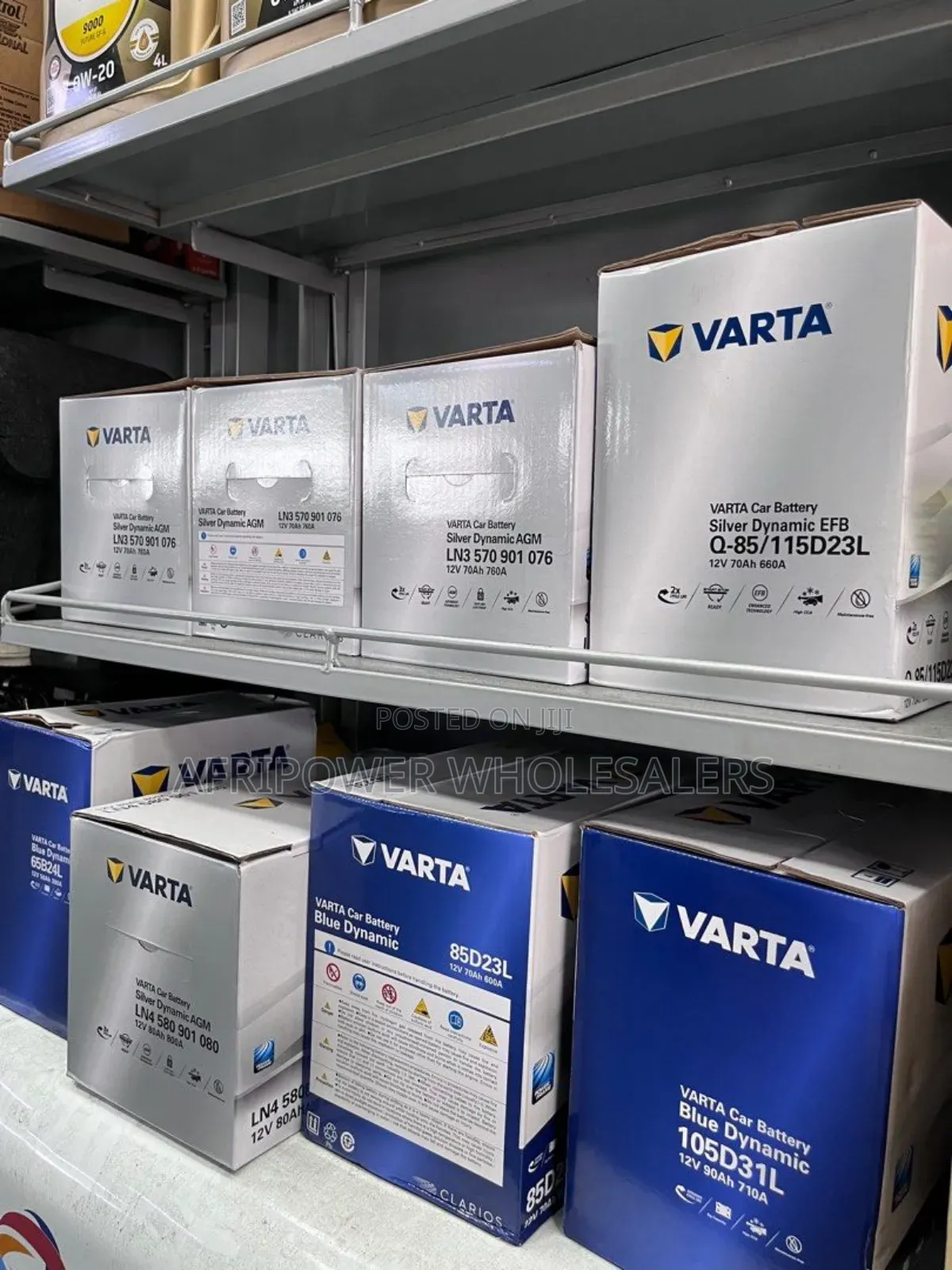 Varta Q85/ 115d23l Start - Stop Battery