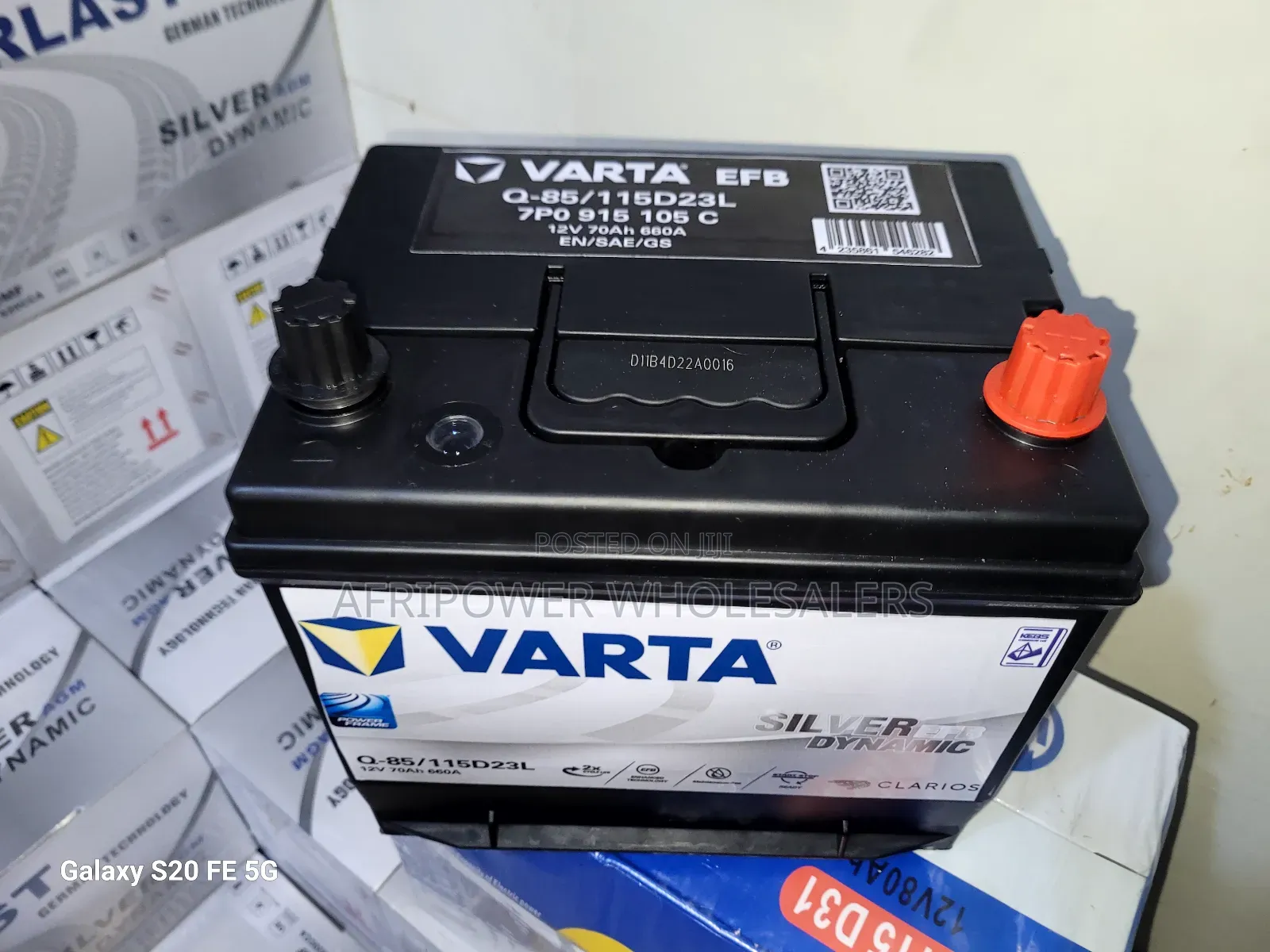 Varta Q85/ 115d23l Start - Stop Battery