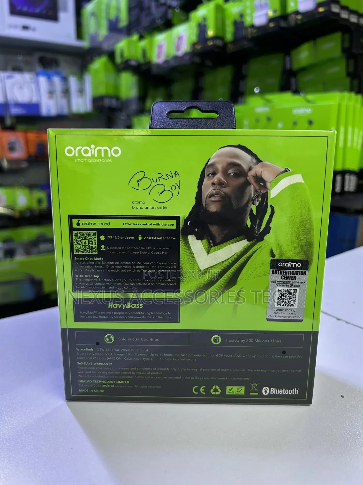 Oraimo Spacebuds-True Wireless Earbuds With Clear Sound