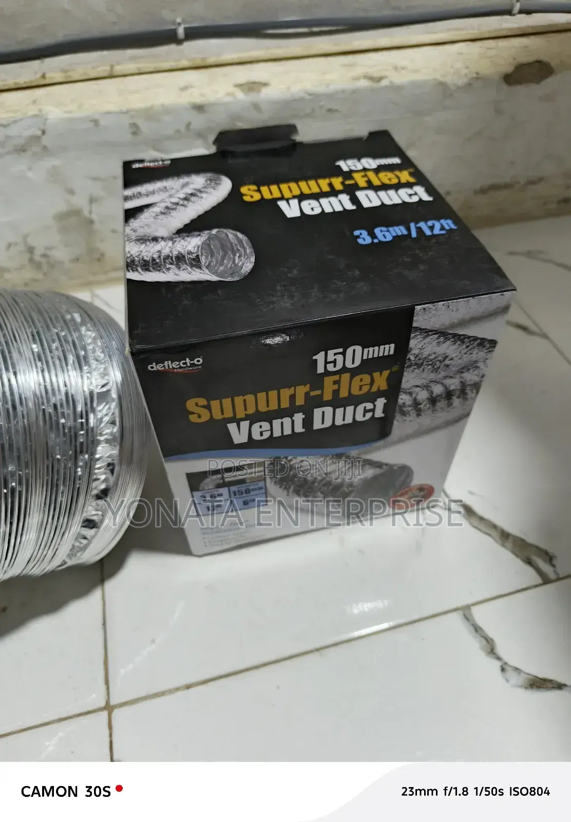 Ventilation Duct Aluminum 150mm