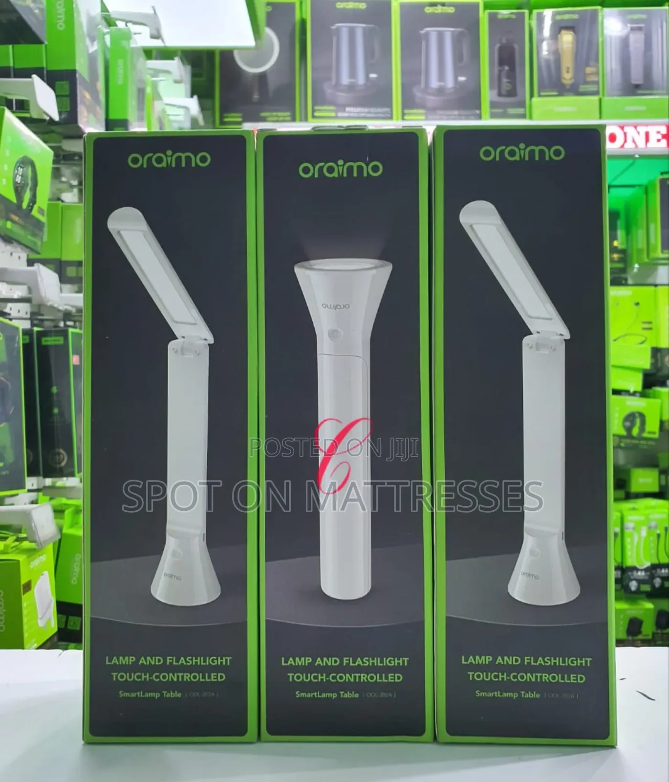 Oraimo Smart Lamp Table And Flashlight Touch-controlled 5w.