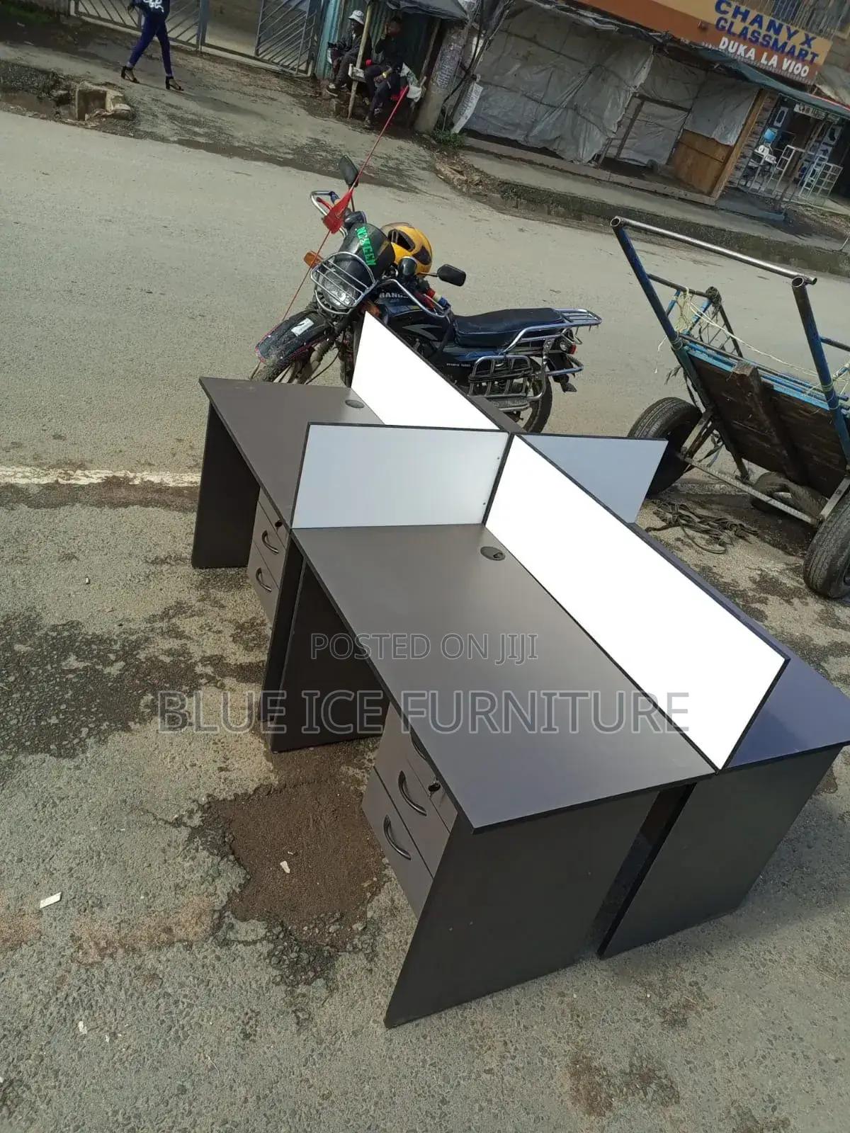 4 Way MDF Working Station