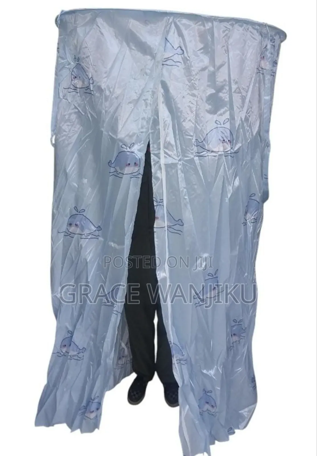 Portable Foldable Round Waterproof Fabric Shower Cubicle