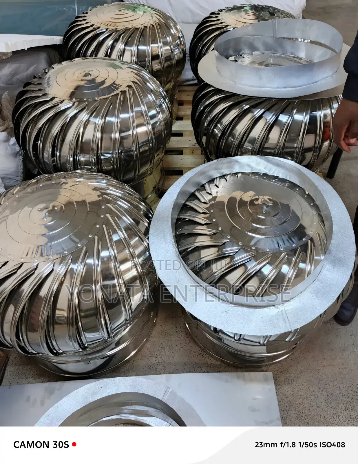 600mm Wind Driven Cyclone/ Air Vent Kenya