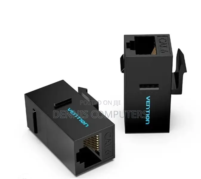Vention Cat.6 Utp Keystone Jack Coupler 10 Pack Black