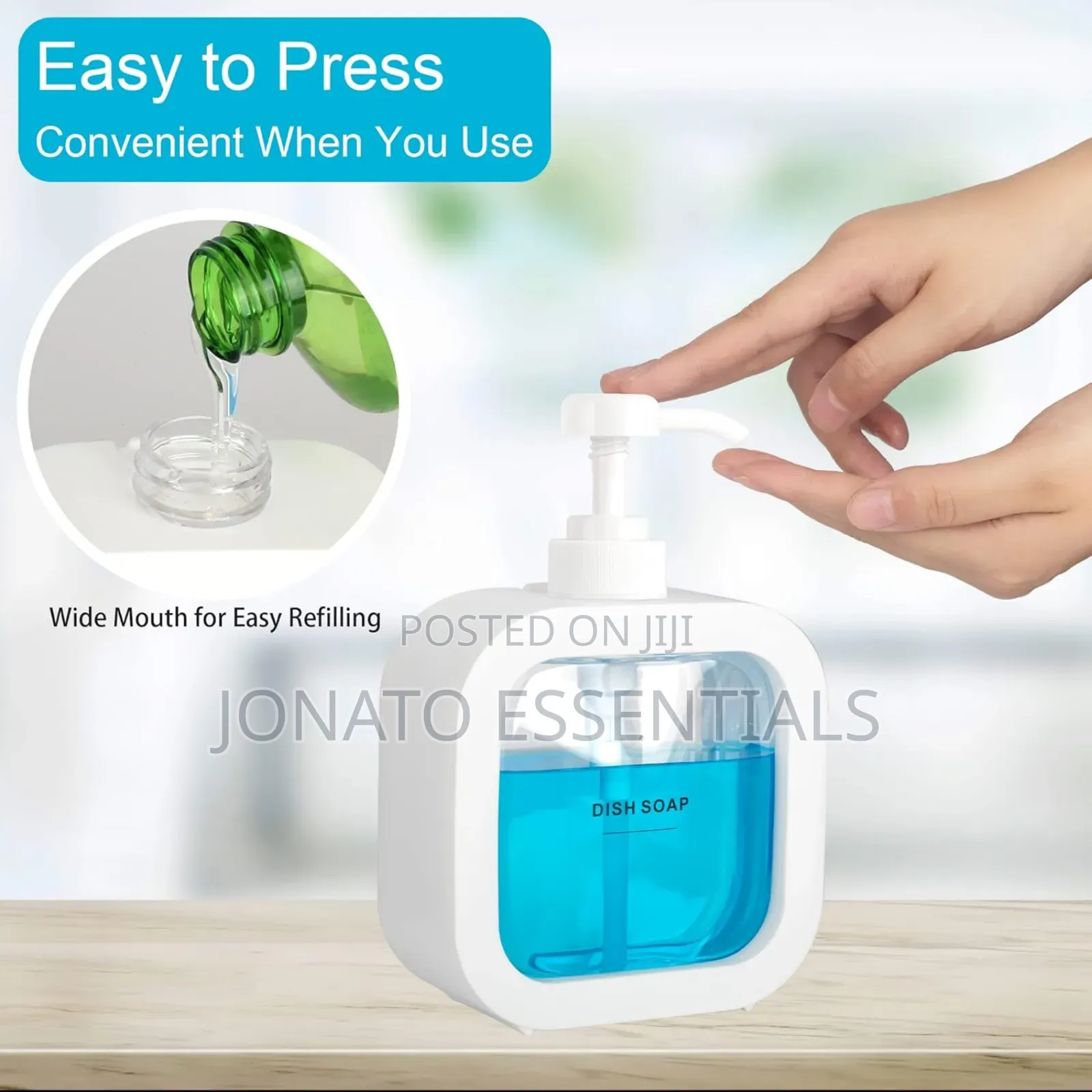 300ml Soap or Shampoo or Shower Gel Dispenser