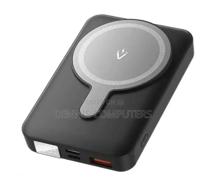 Vention 10000mah Magnetic Wireless Power Bank (Usb-c + Lightning + Usb