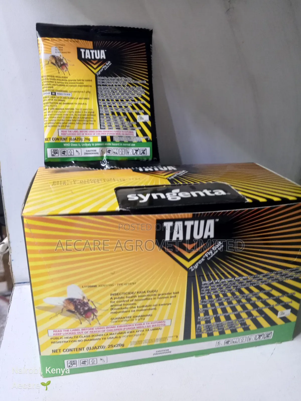 Tatua Zyrox Fly Bait Granular Bait 20grams