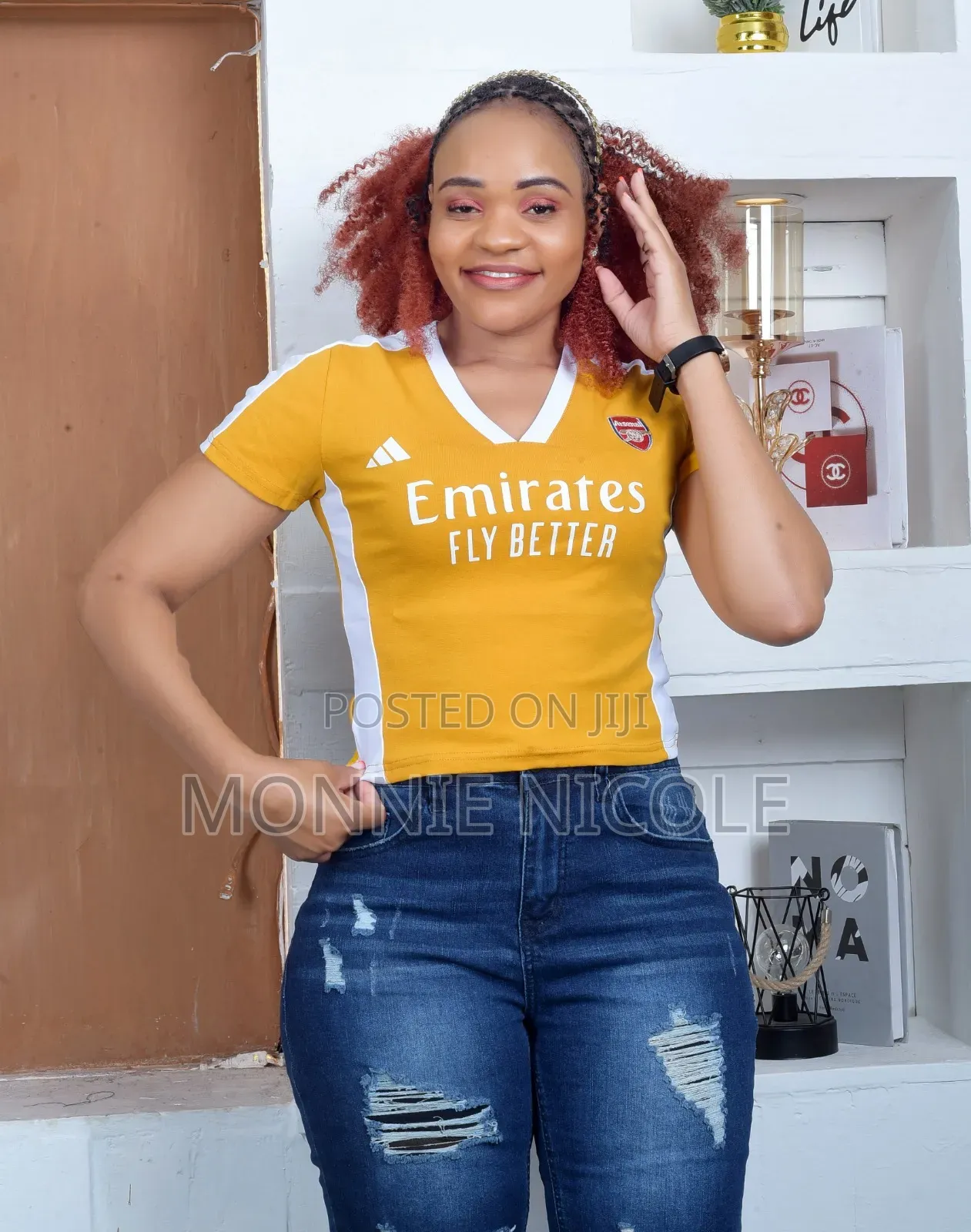 Ladies Emirates Tshirt/Tops . Arsenal Tshirt