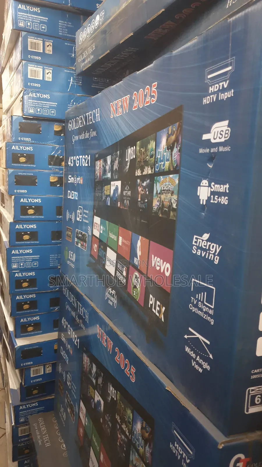 Goldentech 43" Inches Smart Tv