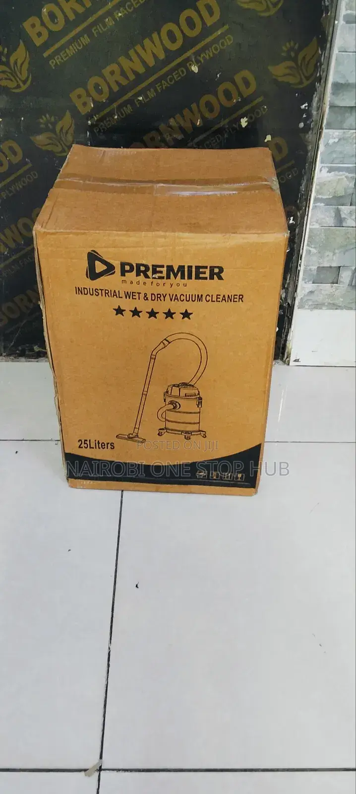 Premier Industrial Vacuum Cleaner – Wet Dry, 25 Liters