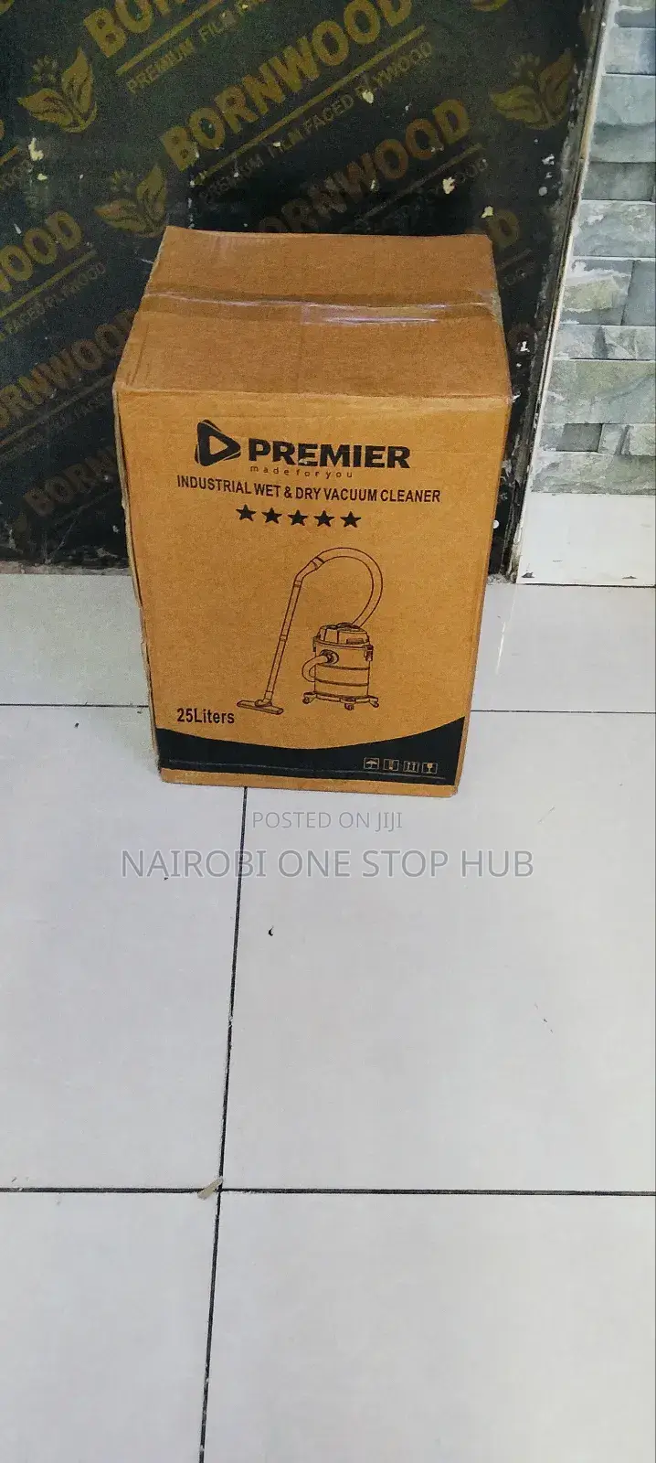 Premier Industrial Vacuum Cleaner – Wet Dry, 25 Liters