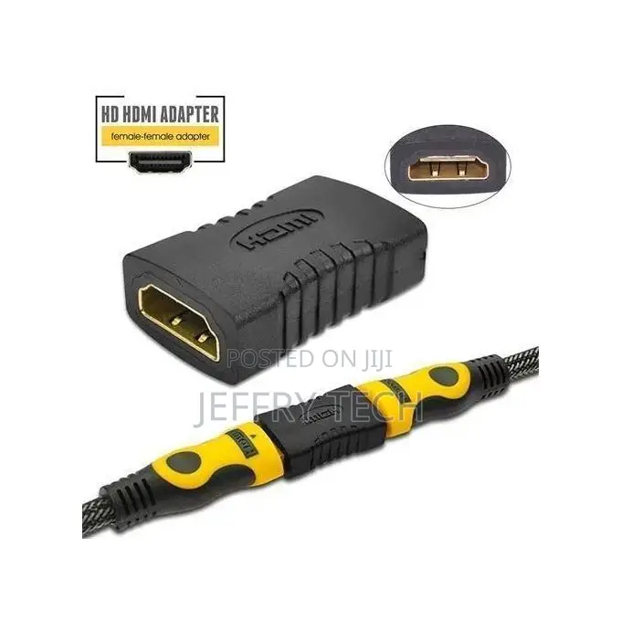 Hdmi Cable Jointer Female to Female Coupler Adapter