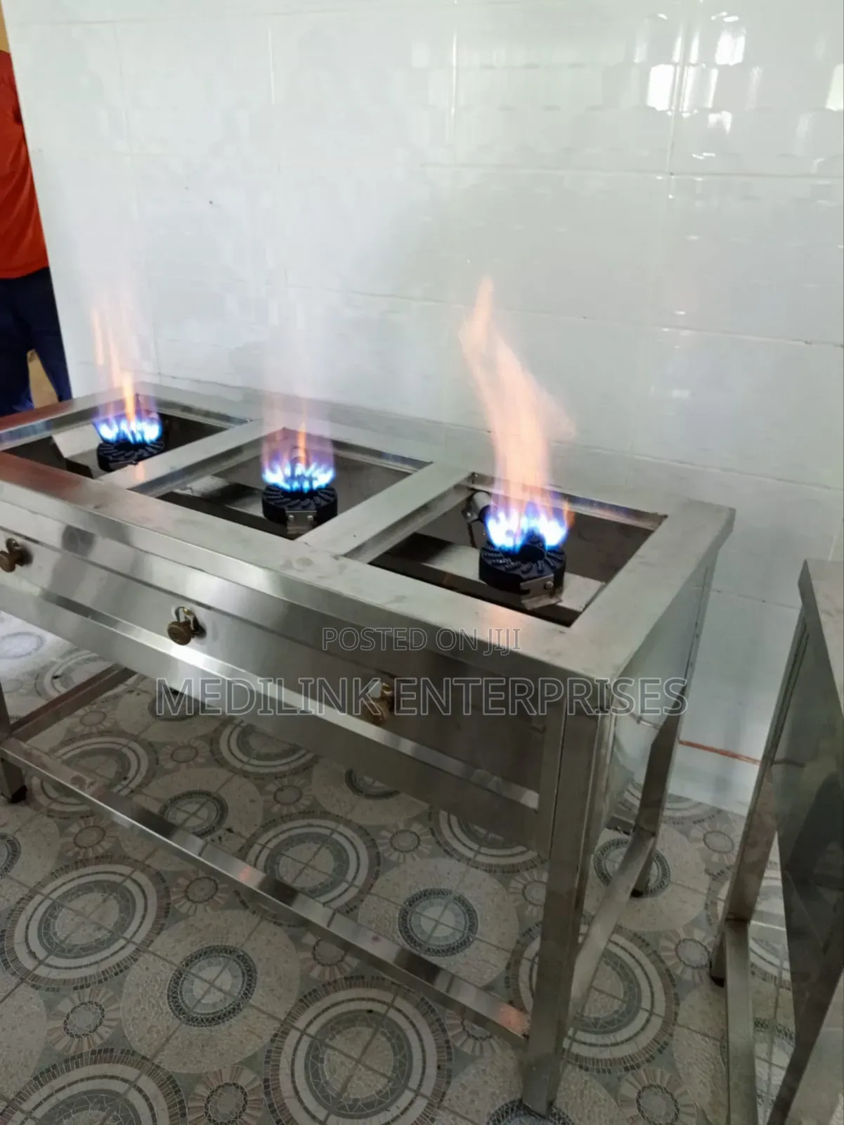Stainless Burner 3-Burner Cooker