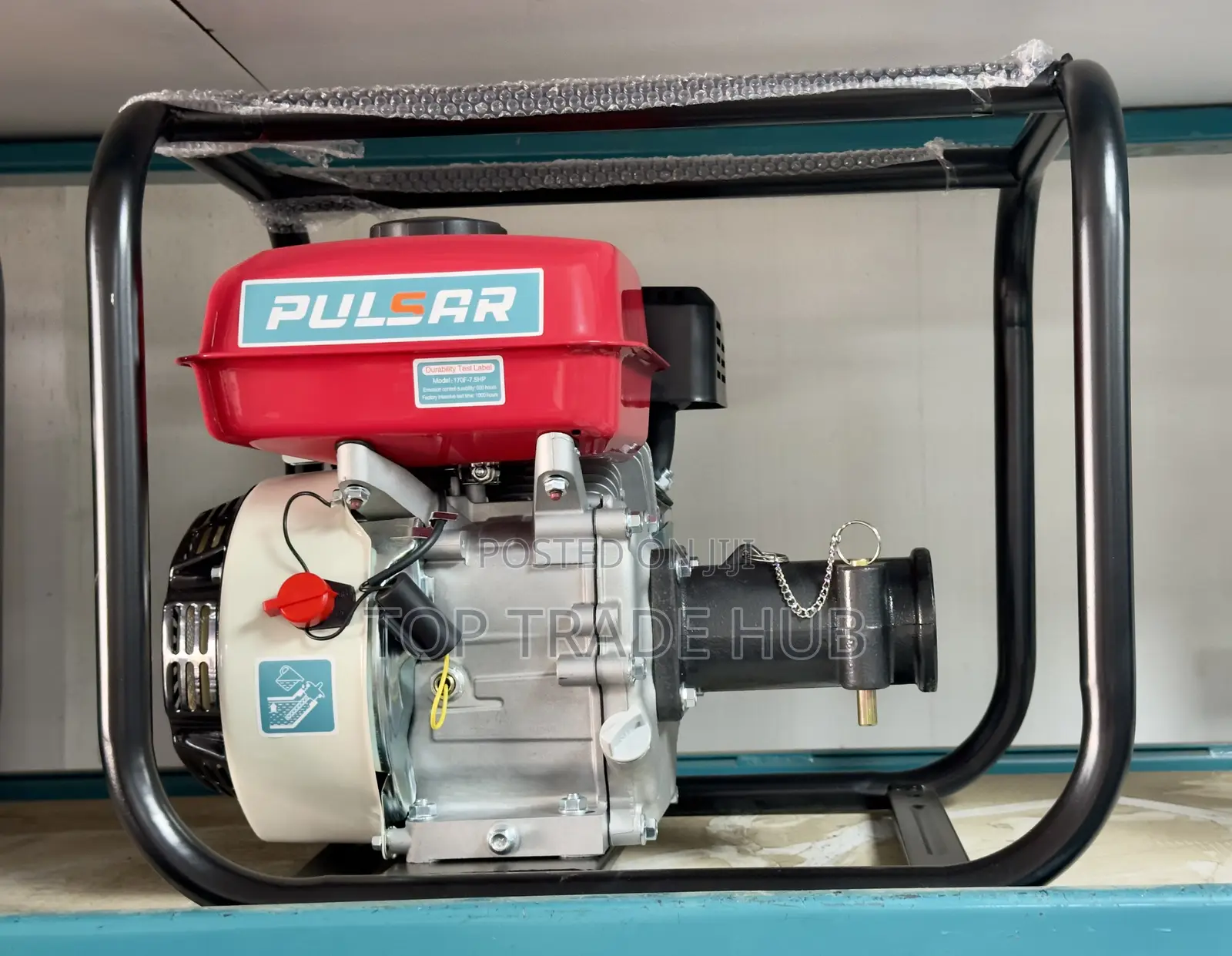 Complete Pulsar Petrol Concrete Vibrator 7.5hp With 45mm Poker
