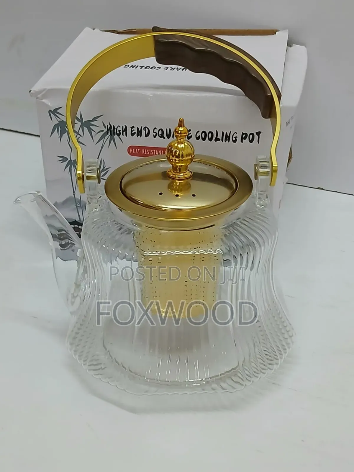 Heat Resistant Glass Teapot