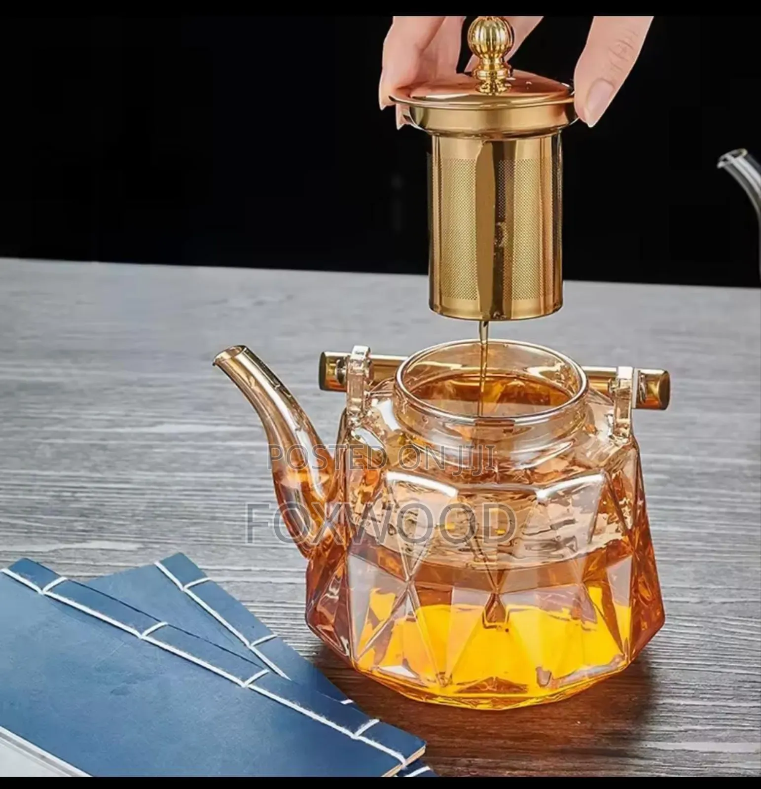 Heat Resistant Glass Teapot
