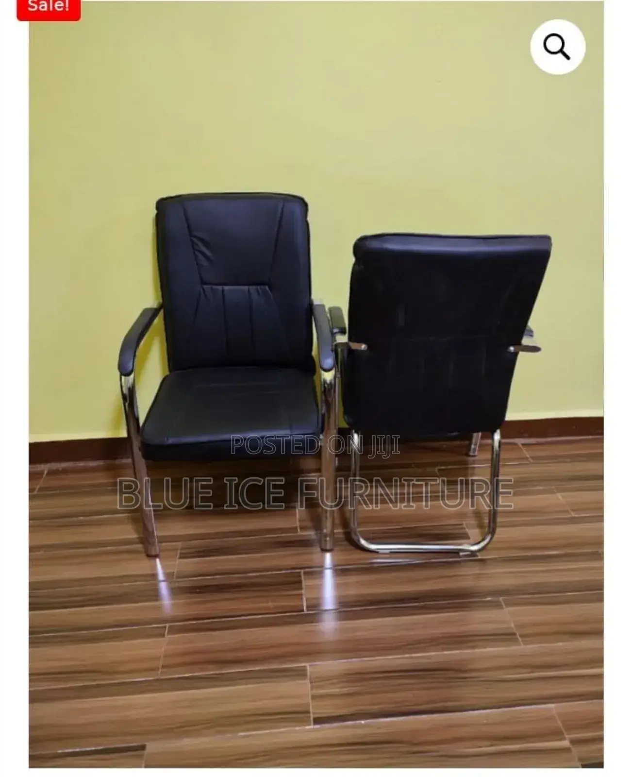 Modern Leather Waiting Office Chair