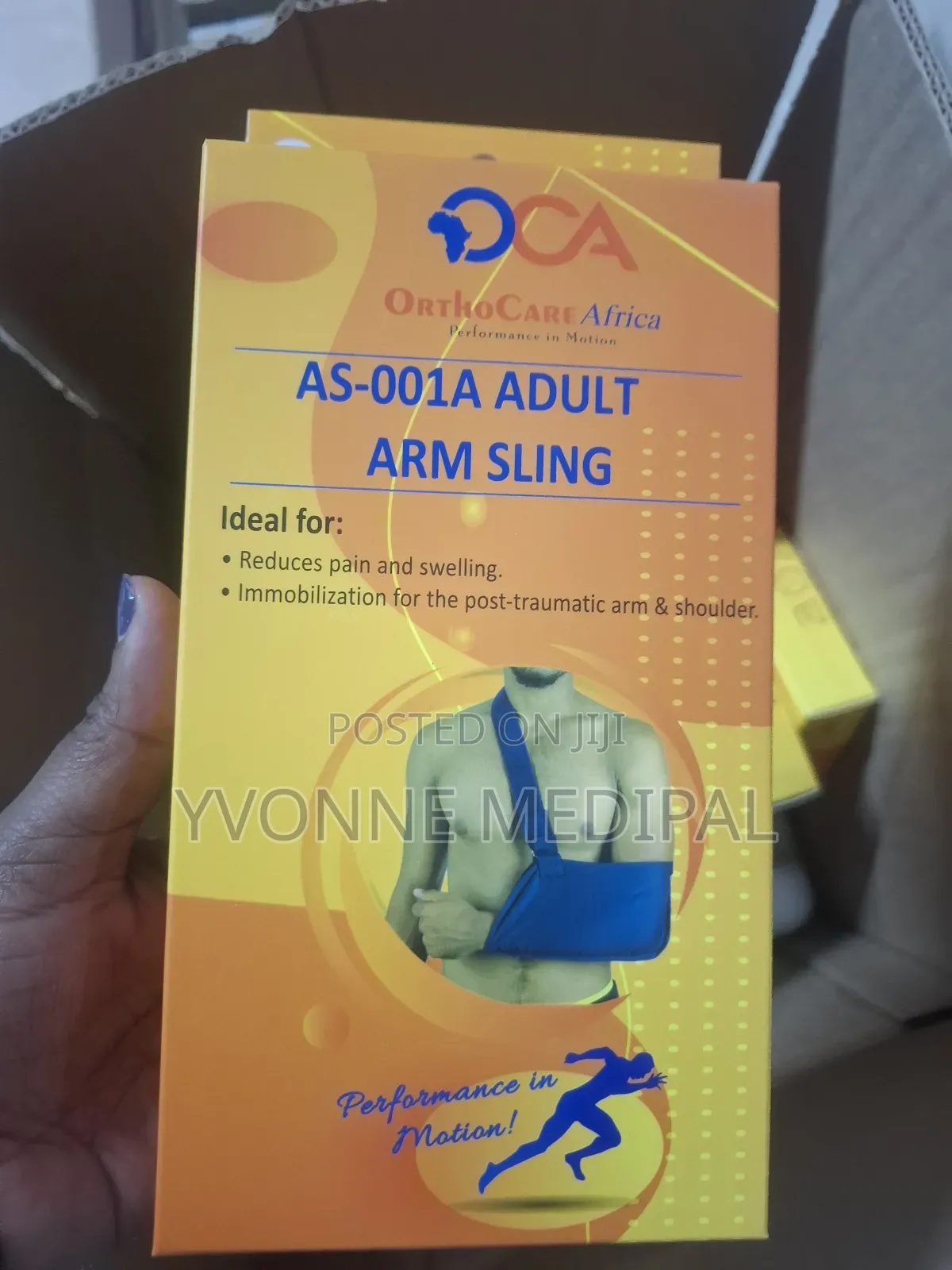 Arm Sling (Orthopedic Physiotherapy).