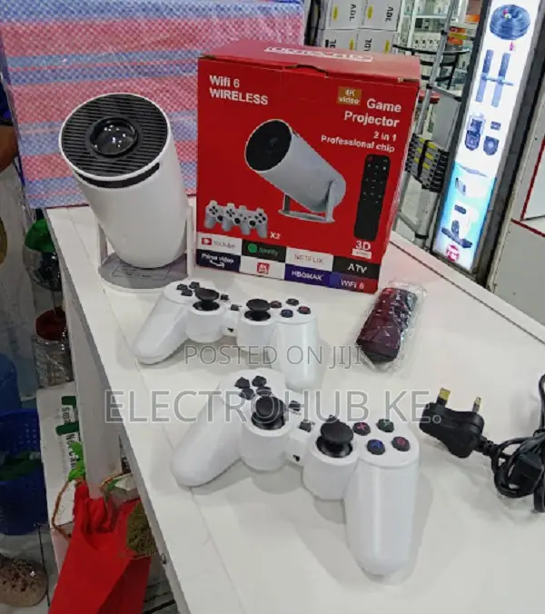 Hy300 Pro Gaming Android Projector 2 In 1 Professional Chip